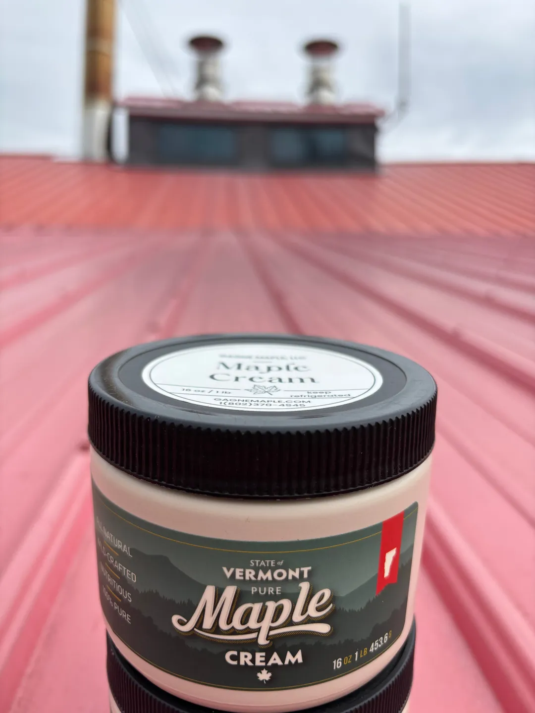 Pure Organic Vermont Maple Cream- 16 oz.