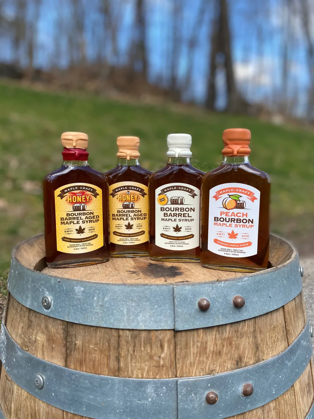 Bourbon Lover's Maple Syrup Starter Set (200mL)