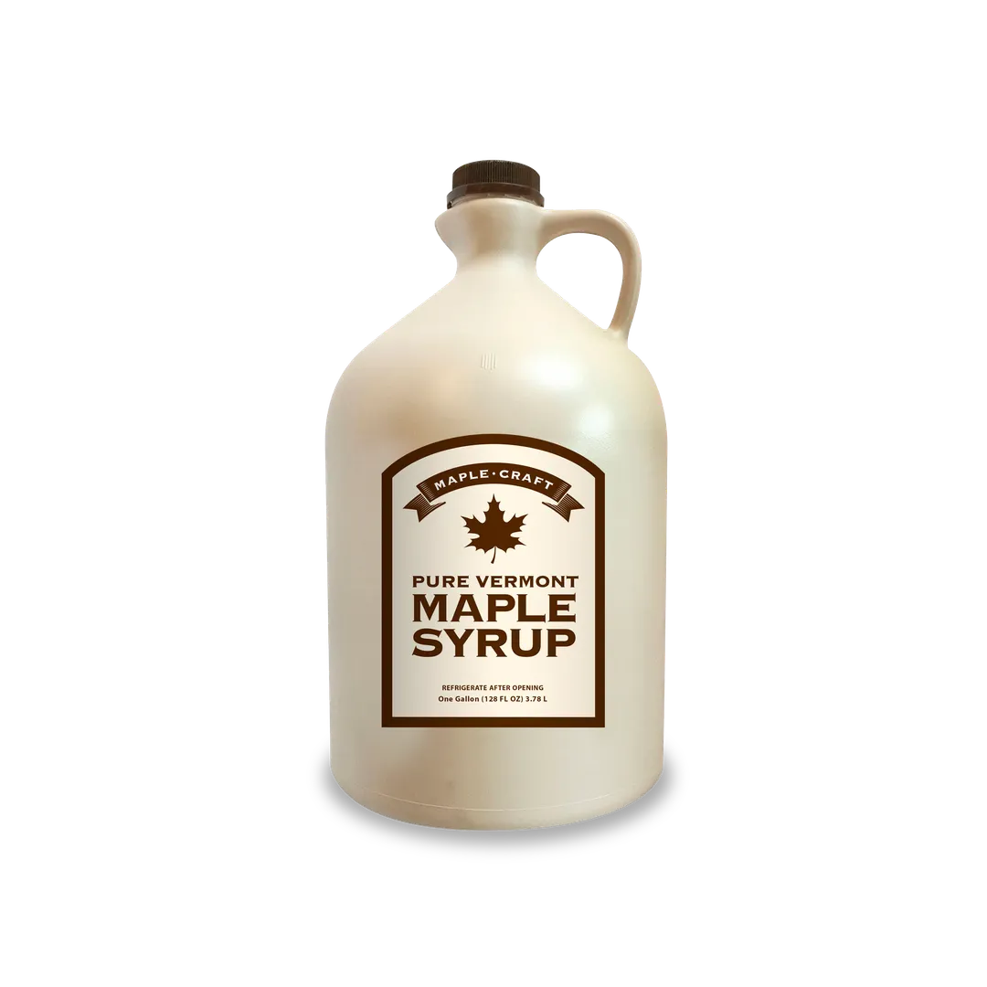 Bulk/Food Svc Bourbon Barrel Aged Maple Craft Syrup (Single Gallon)