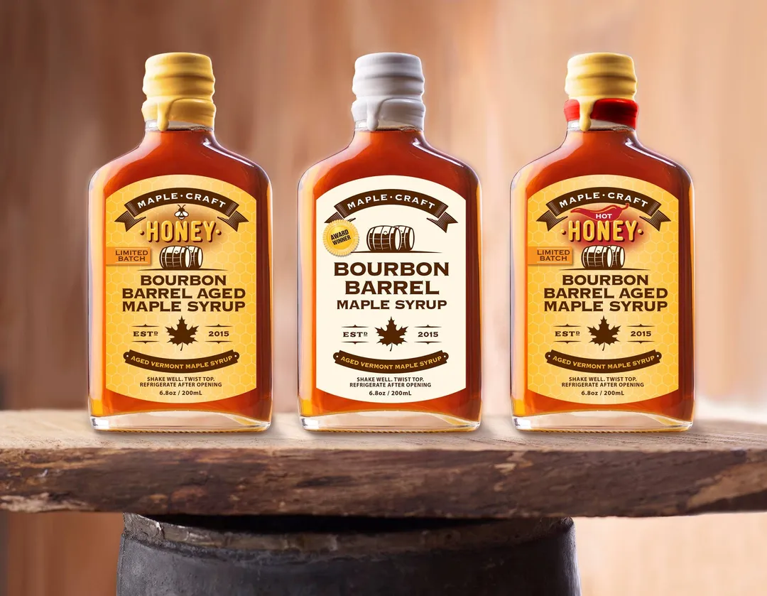 Bourbon Barrel Aged Maple Syrup Starter Set (200mL)