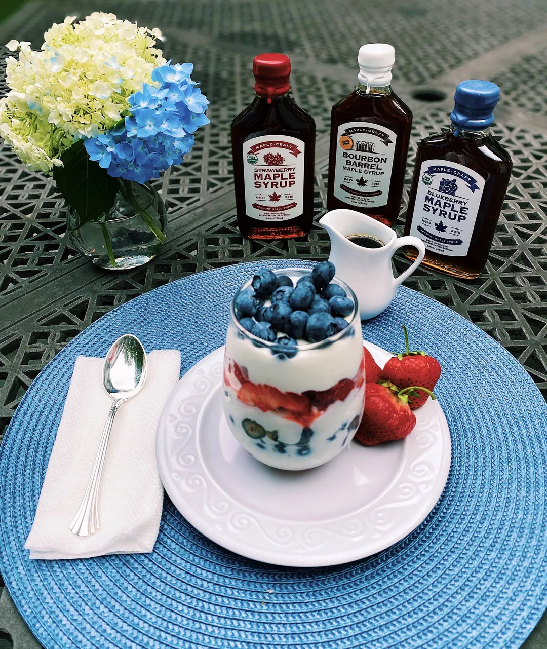 Summer Favorites Maple Syrup Assortment: Red White & Blue
