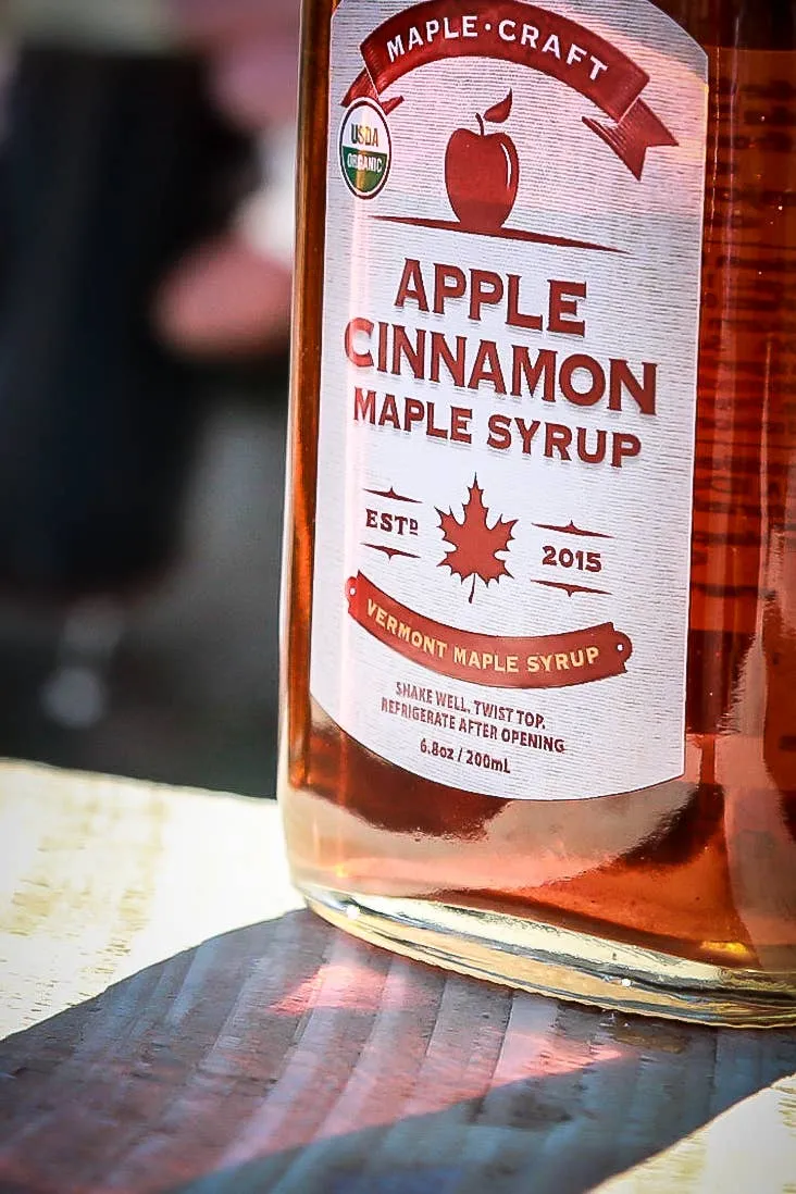 Apple Cinnamon Maple Syrup