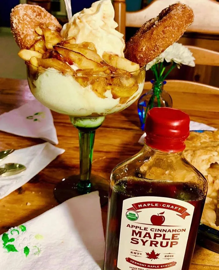 Apple Cinnamon Maple Syrup