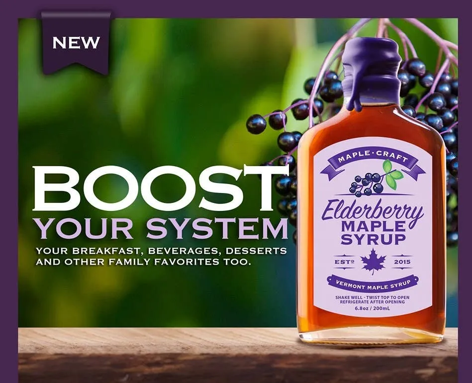 Elderberry Maple Syrup