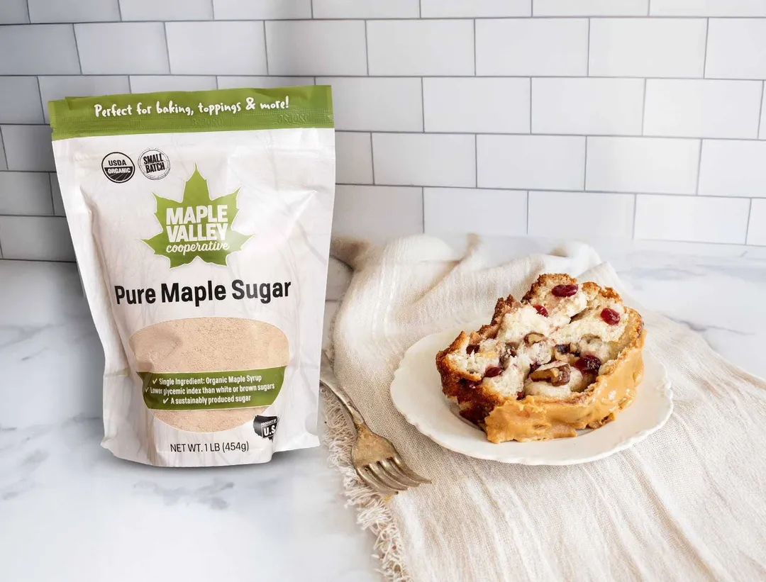 Maple Sugar Organic 1lb Resealable Bag