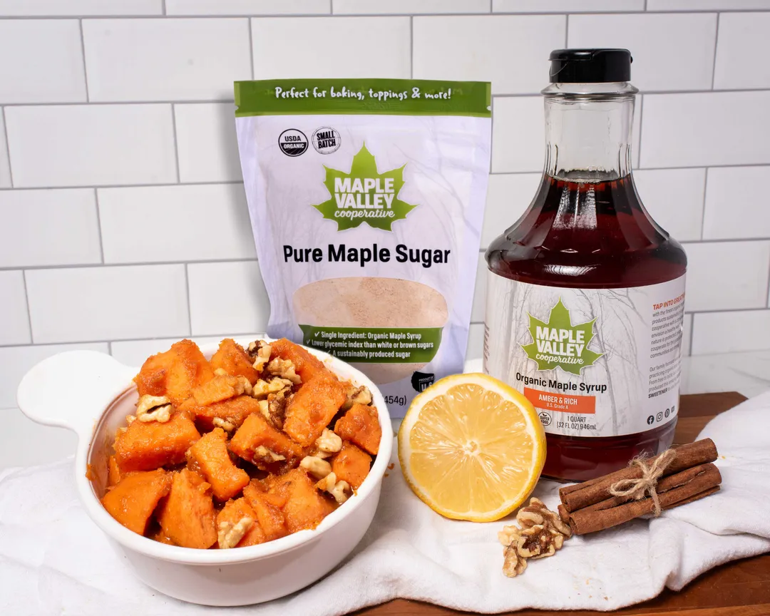 Maple Sugar Organic 1lb Resealable Bag