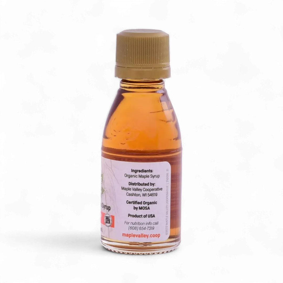 Maple Syrup 1 oz Organic Amber & Rich
