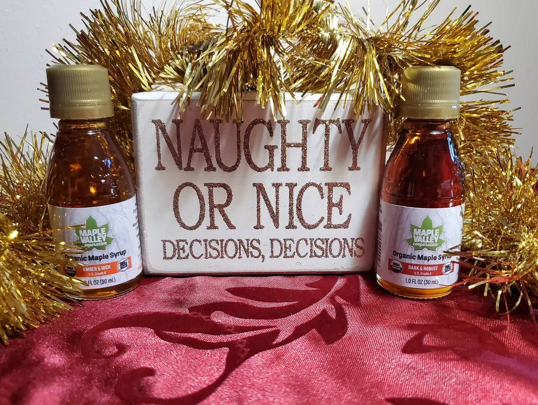 Maple Syrup 1 oz Organic Amber & Rich