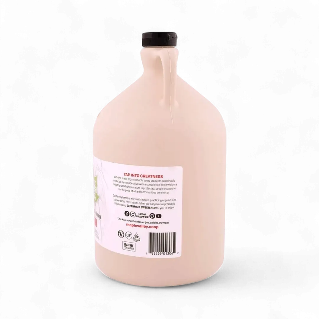 Maple Syrup Organic Dark & Robust 128 oz. Jug (Gallon)