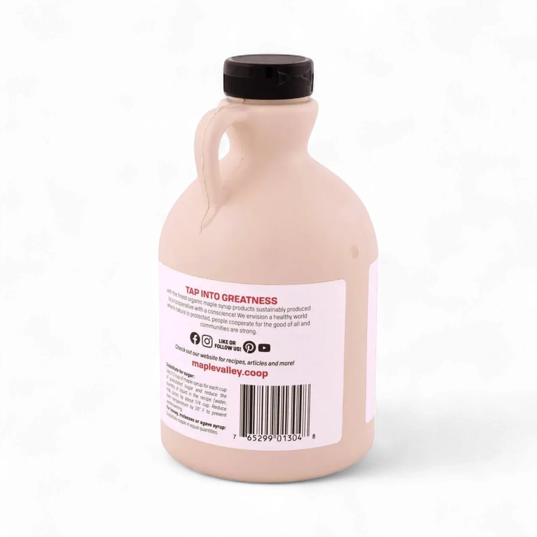 Maple Syrup Organic 32oz Dark & Robust Plastic Jug