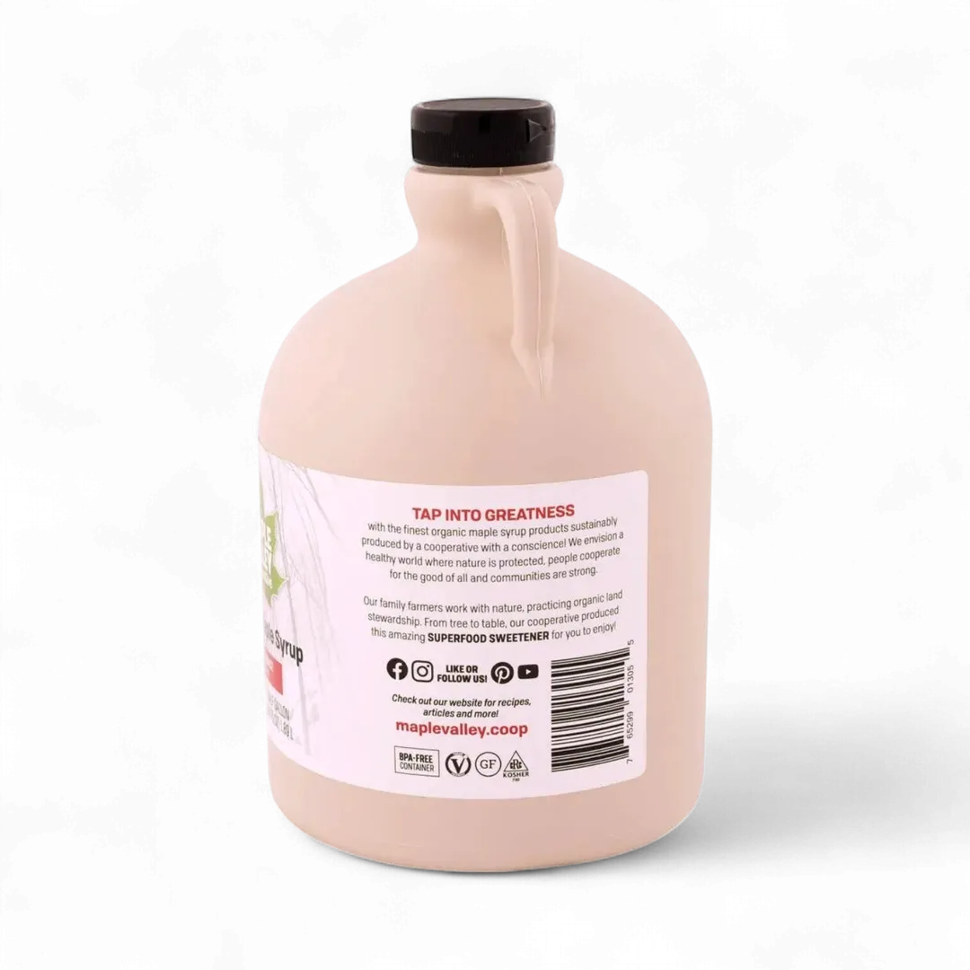 Maple Syrup Organic Dark & Robust 64 oz. jug