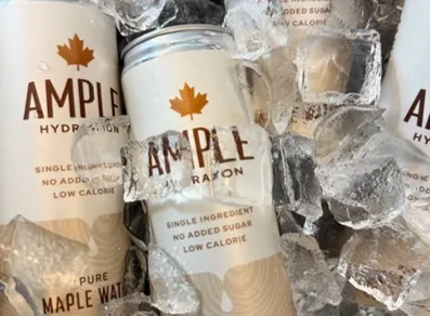 Ample Hydration Pure Maple Water - 12 pack of 12 oz cans