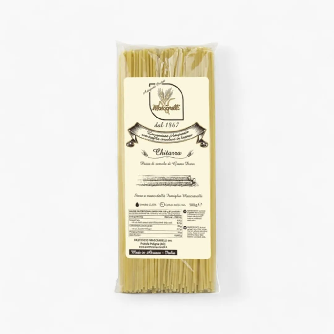Masciarelli Bronze Cut Chitarra Pasta, BULK-11 lb bag