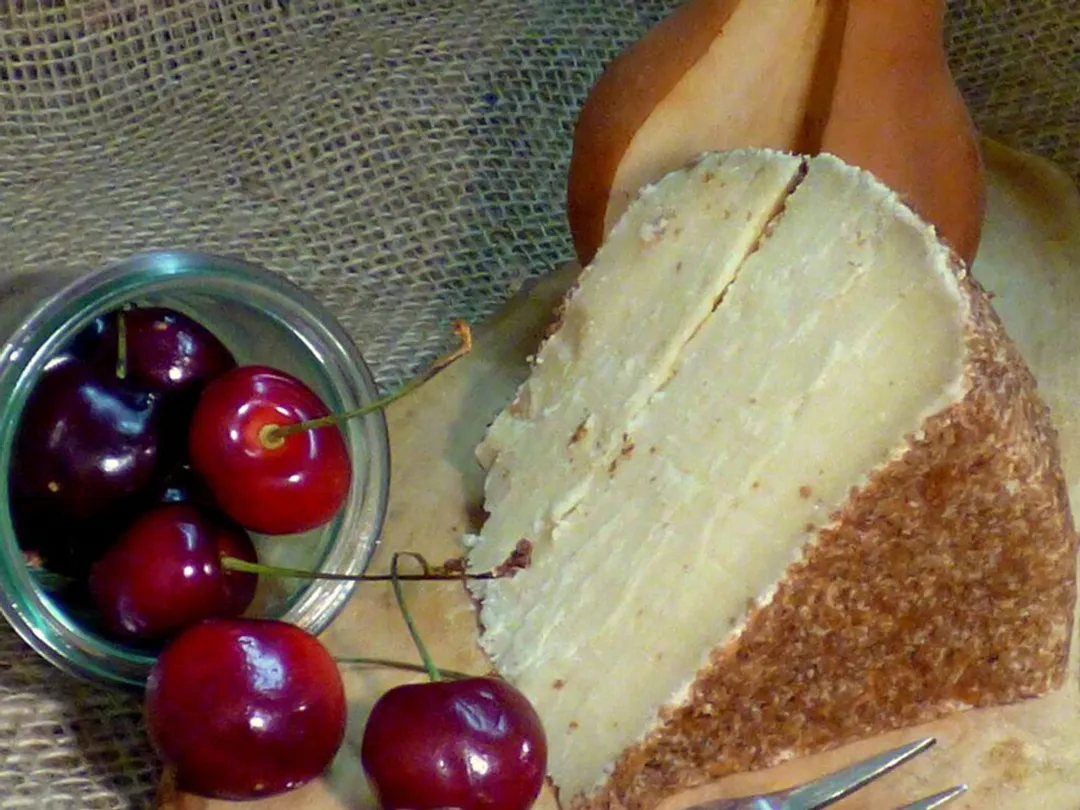 Pecorino Brigantaccio – Aged Sheep’s Milk Cheese Wrapped in Bran 