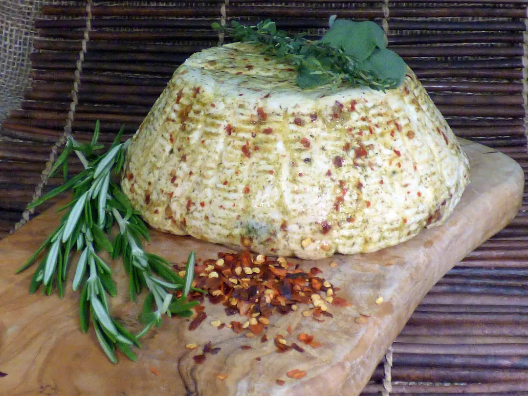 Ricotta Passita –Aged Ricotta with Mountain Herbs