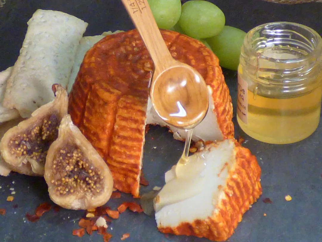 Smoked Ricotta Peperoncino – Aged Sheep’s Milk Whey Cheese