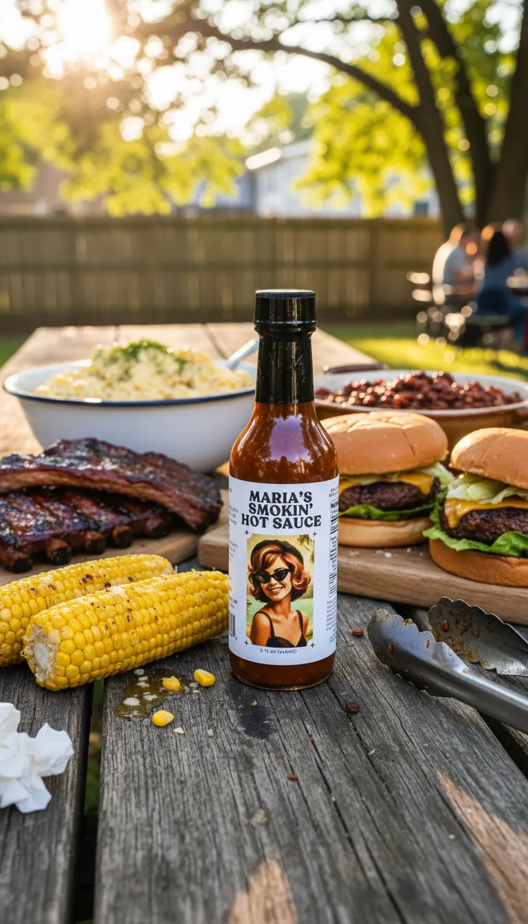 Smokin' Hot Sauce - Artisan Habanero Hot Sauce with Hickory Smoke | Small Batch Craft Hot Sauce