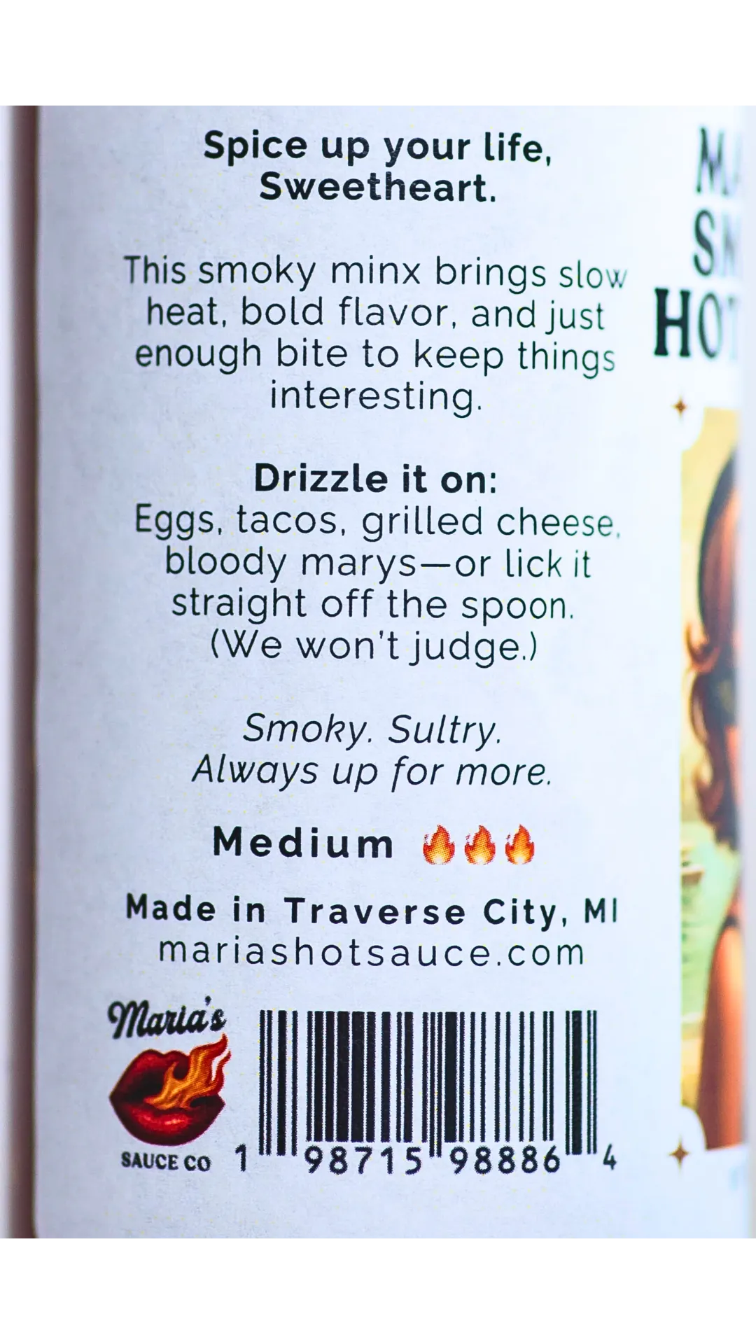 Smokin' Hot Sauce - Artisan Habanero Hot Sauce with Hickory Smoke | Small Batch Craft Hot Sauce
