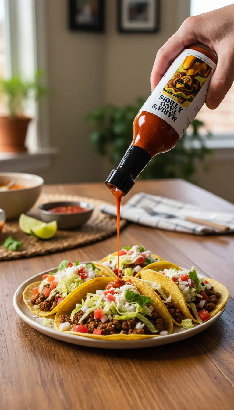 Taco à Trois - Artisan Mexican Hot Sauce | Chile de Árbol Taco Sauce | Small Batch Craft