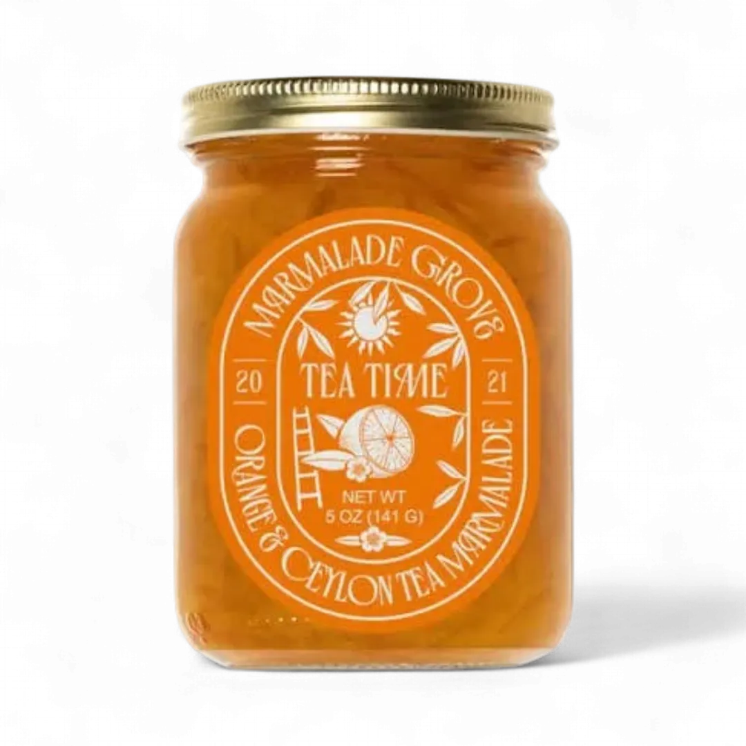 "Tea Time" Navel Orange & Ceylon Tea Marmalade