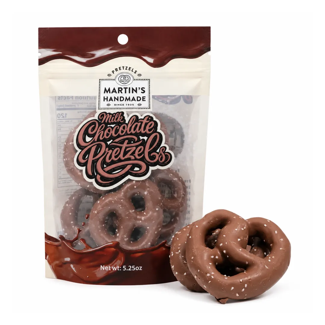 Milk Chocolate Pretzels – 6/3 Pack