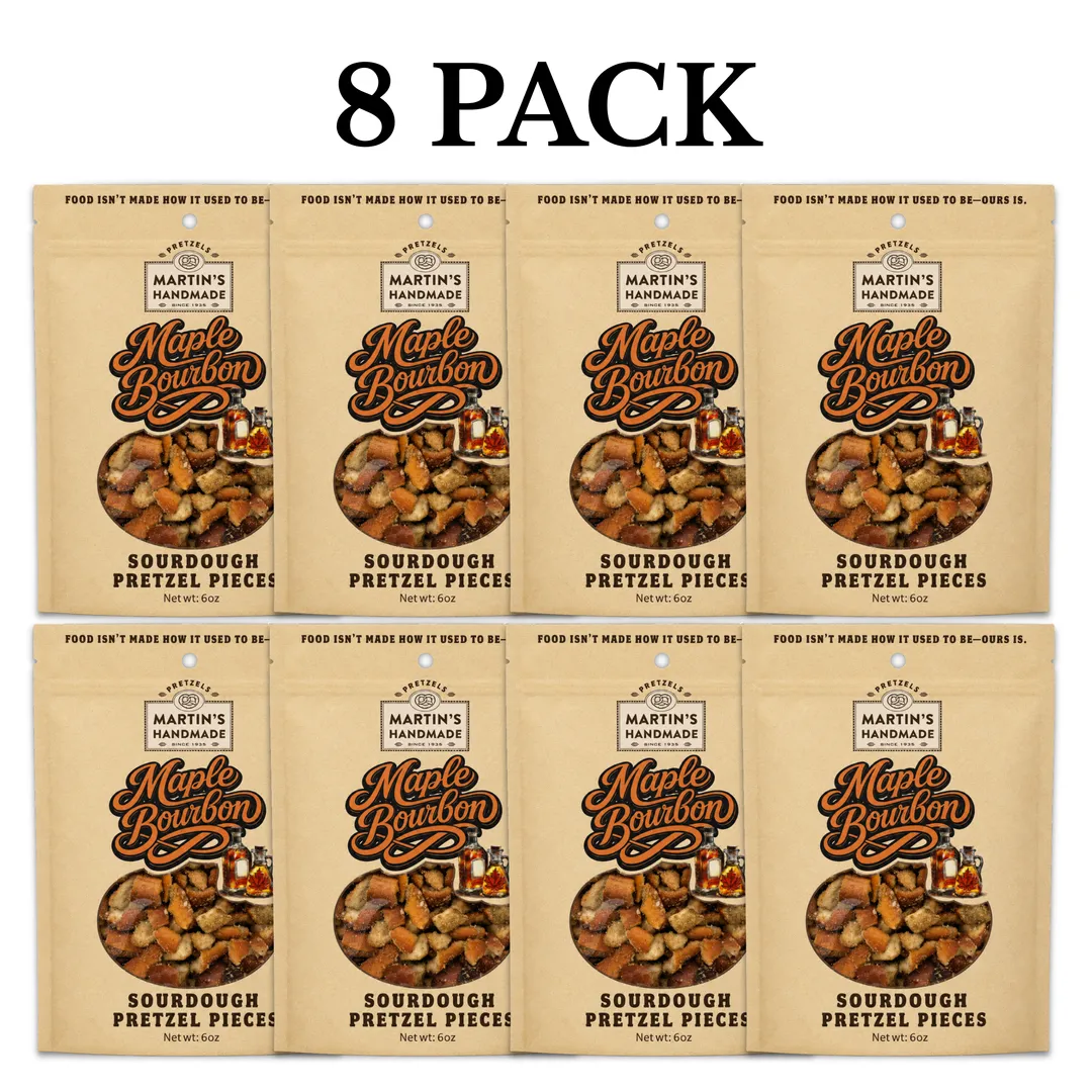 Maple Bourbon Pretzel Pieces 6oz. 