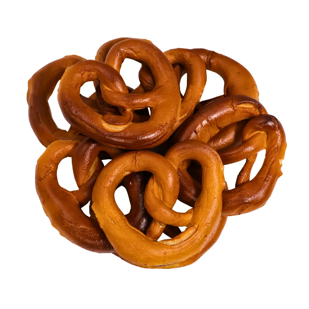 Handmade Sourdough Pretzels, No Salt – 10, 8oz bags