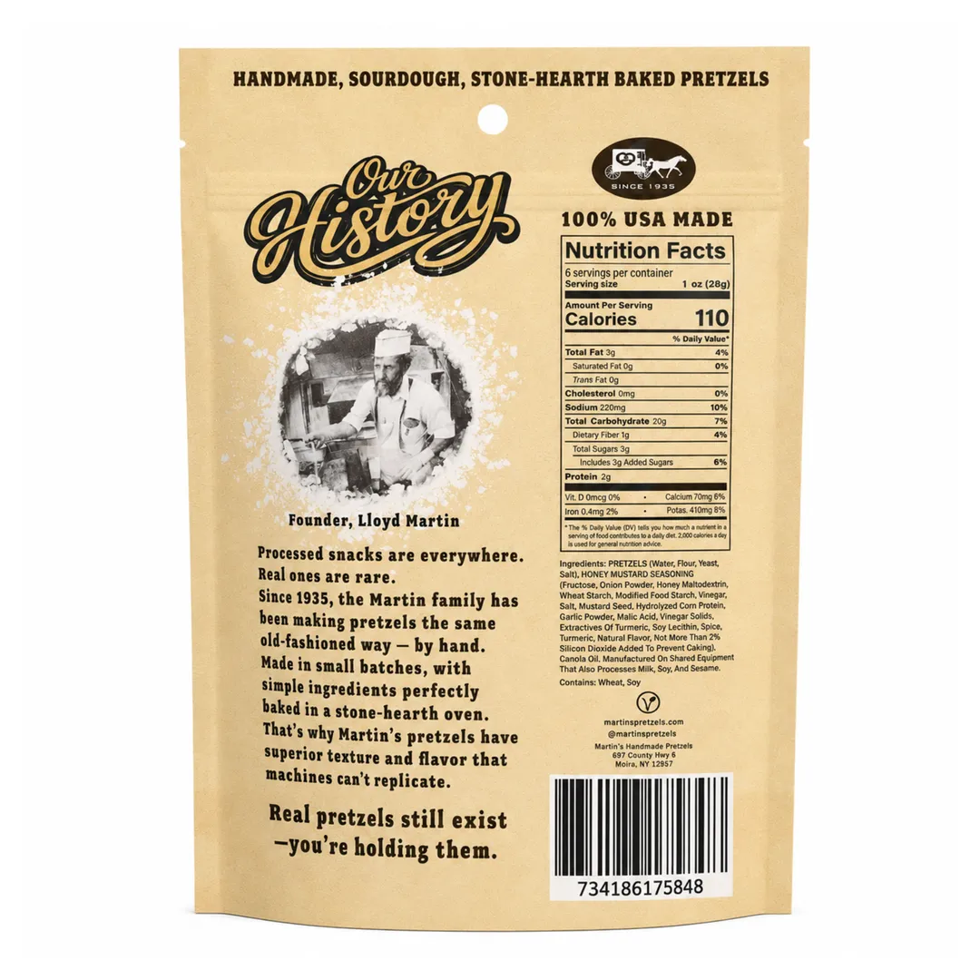 Honey Mustard Pretzel Pieces 6oz