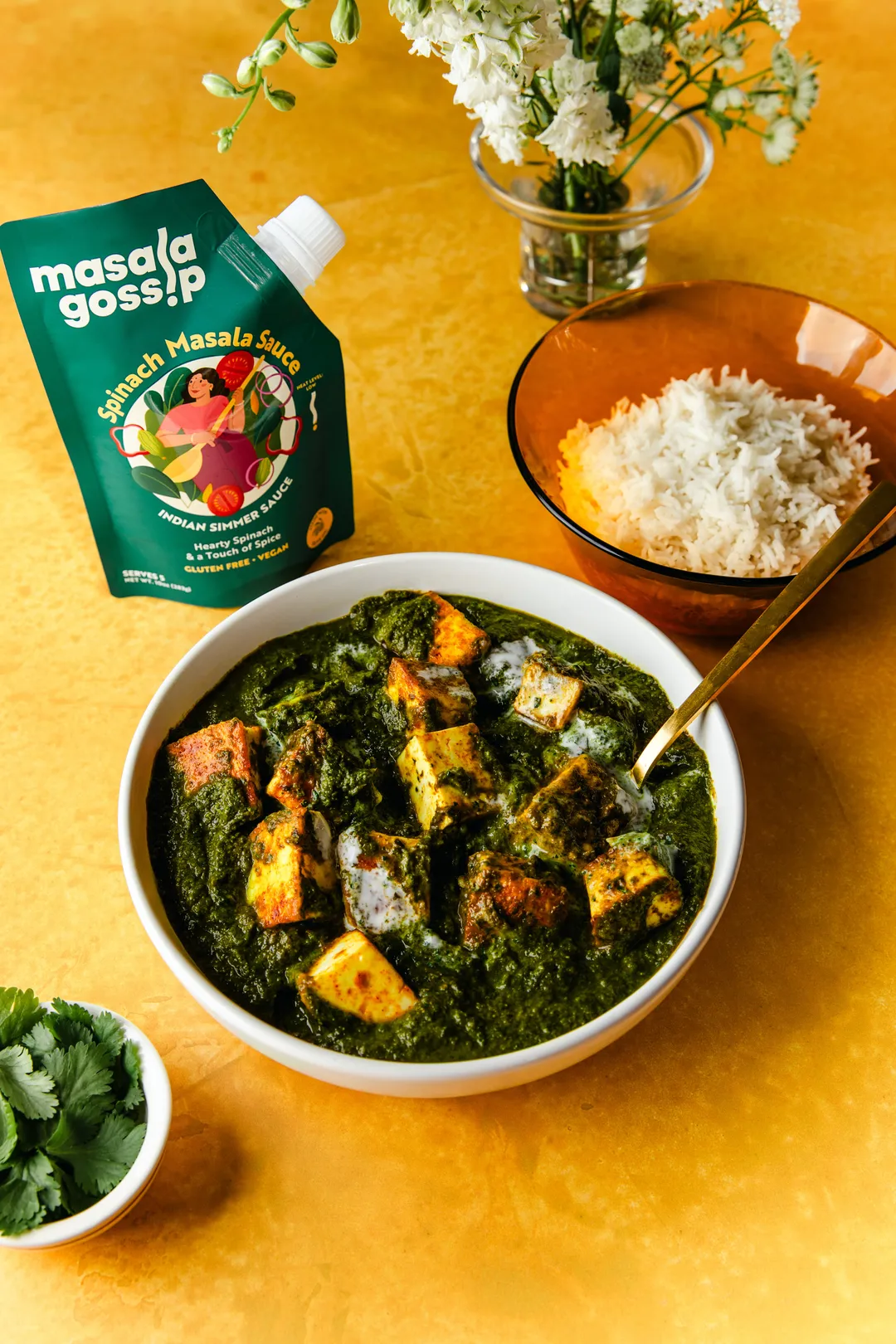 Spinach Masala Simmer Sauce