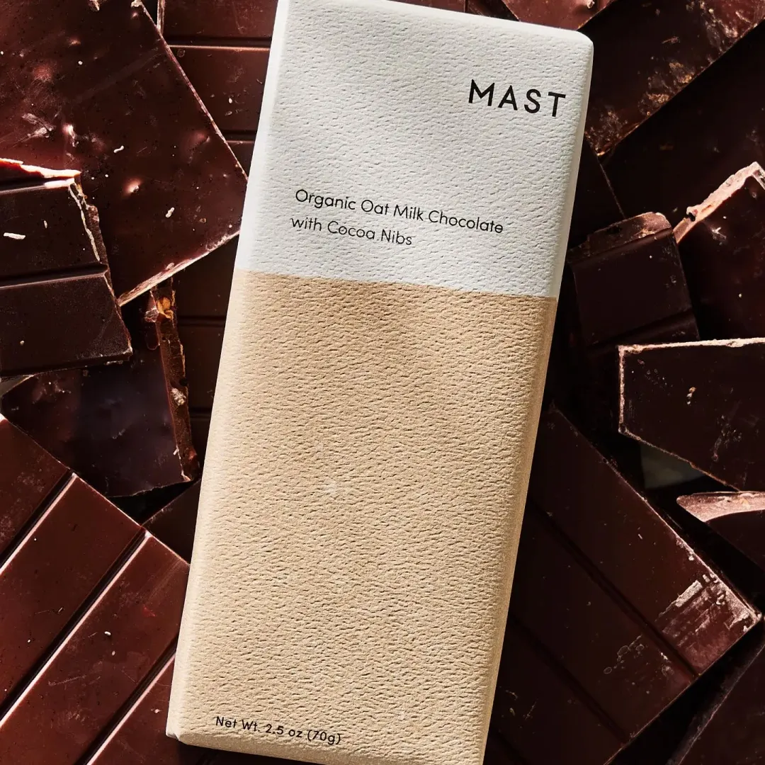 Organic Oat Milk Chocolate with Cocoa Nibs
