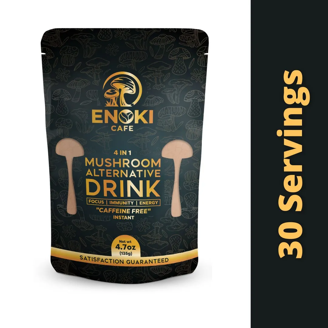 4 in 1 Mushroom Alternative Drink | Caffeine Free
