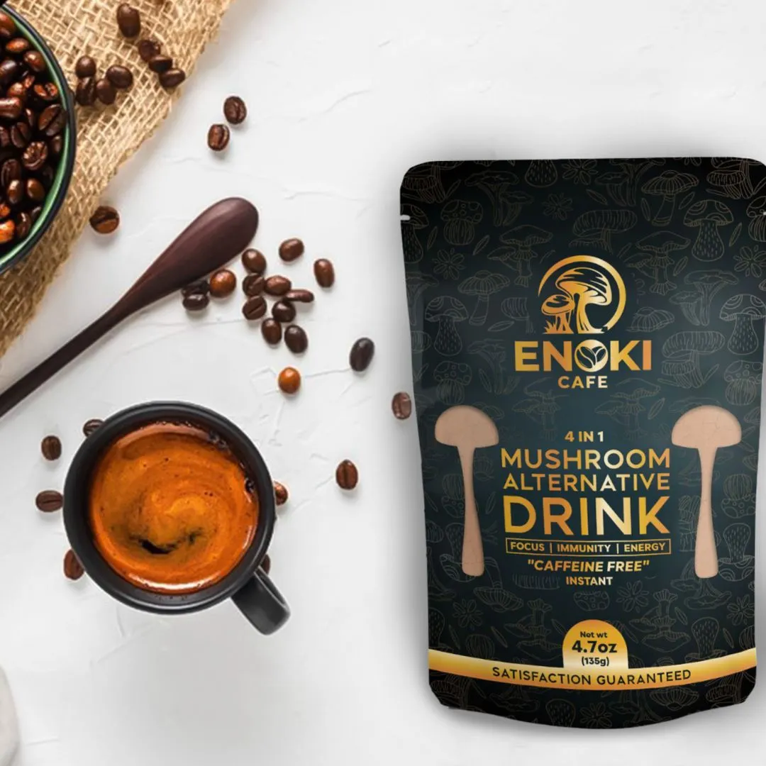 4 in 1 Mushroom Alternative Drink | Caffeine Free