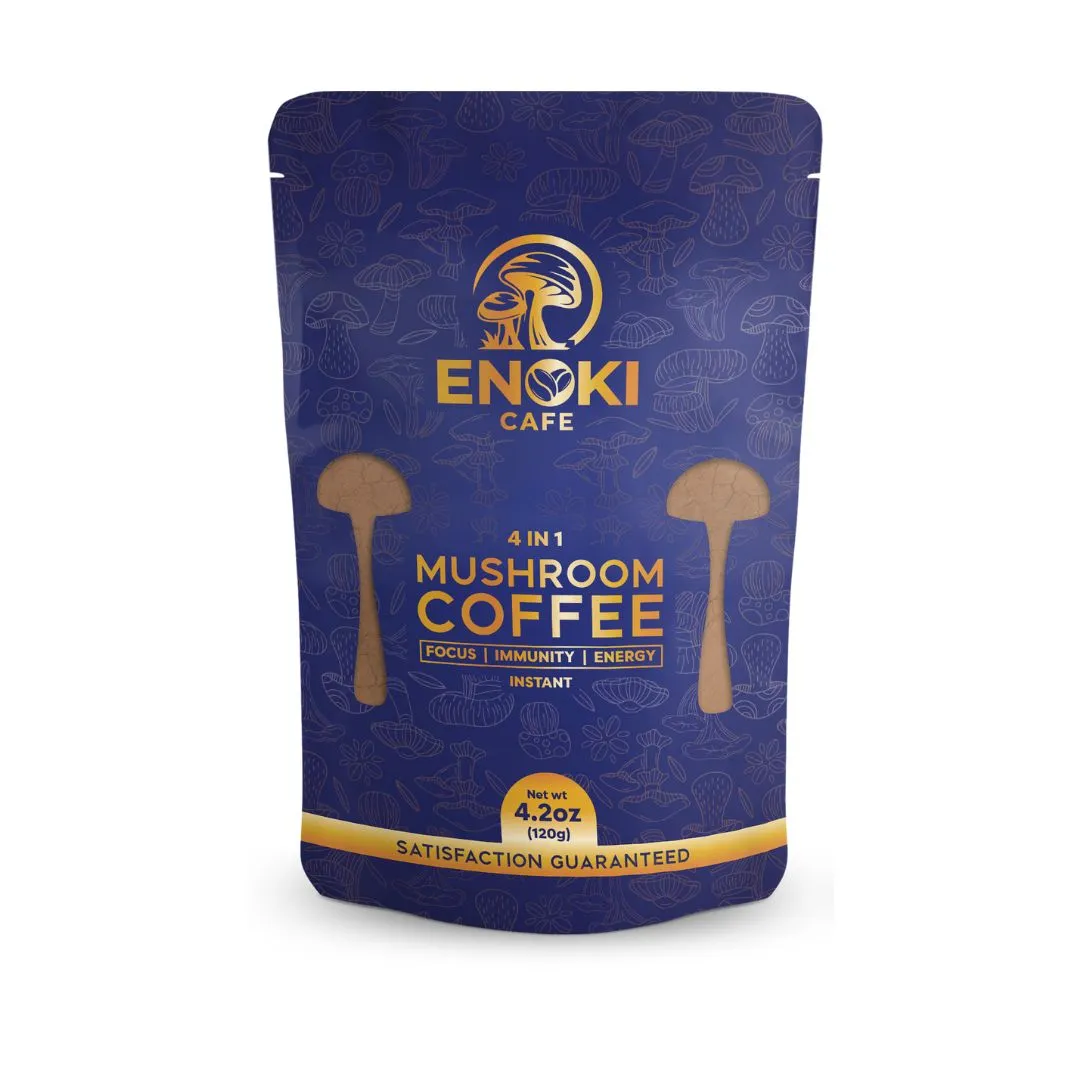 4 in 1 Mushroom Coffee | Low Caffeine