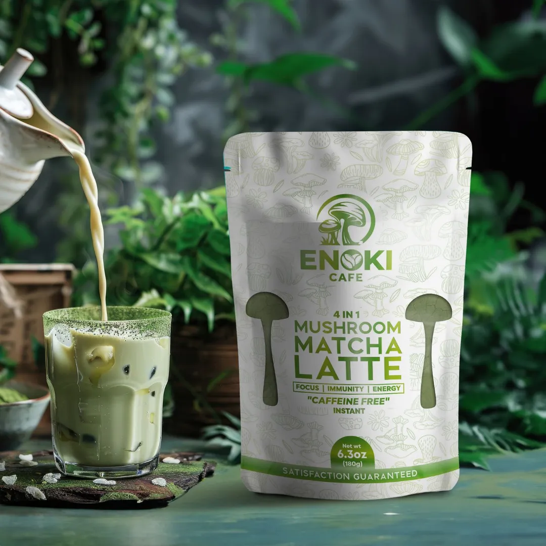 Green Matcha 6.3oz | Enoki Cafe