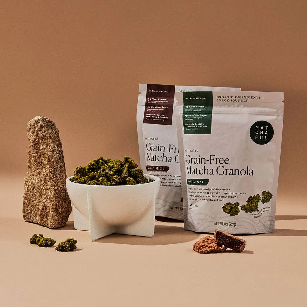 Cacao Mint Grain-Free Matcha Granola