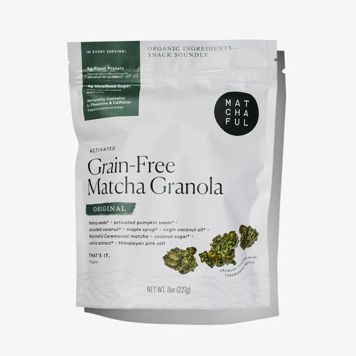 Matchaful Original Activated Grain-free Matcha Granola