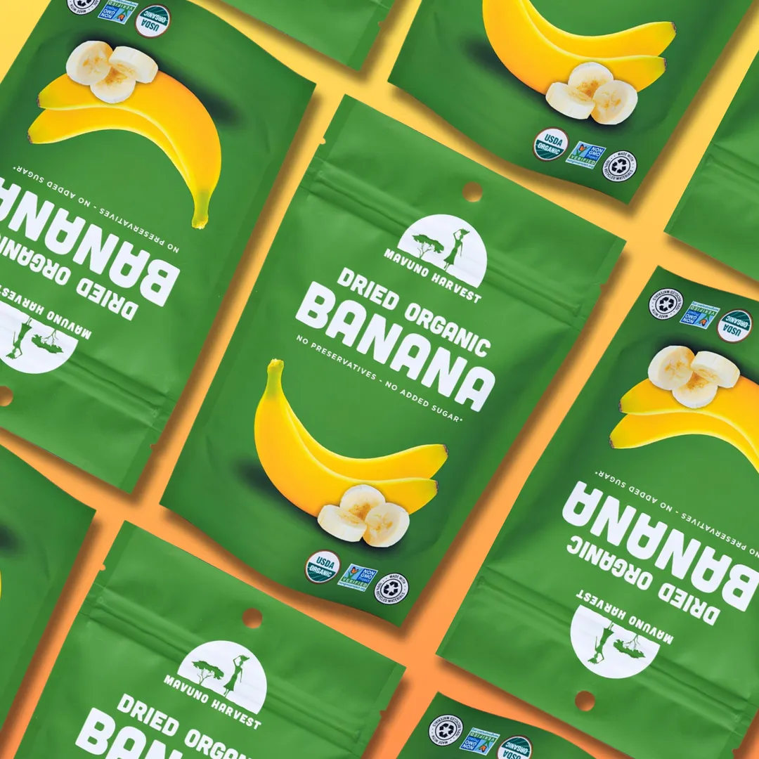 Organic Dried Banana - 1 lb