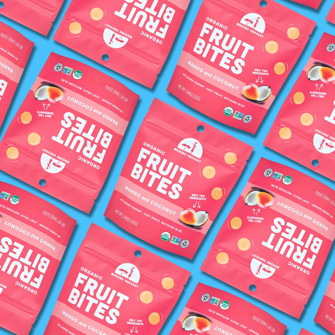 Organic Mango + Coconut Fruit Bites