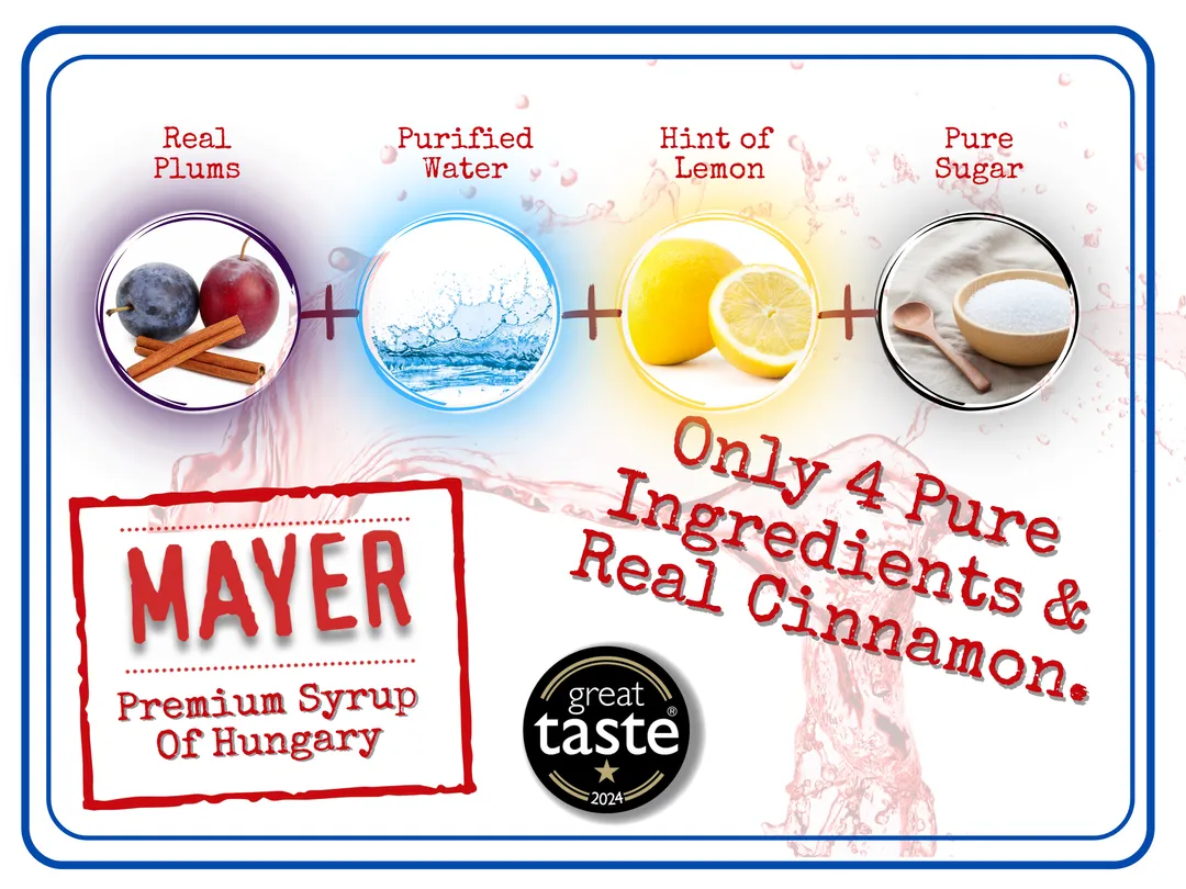 Mayer Premium Hungarian Cinnamon Plum Syrup