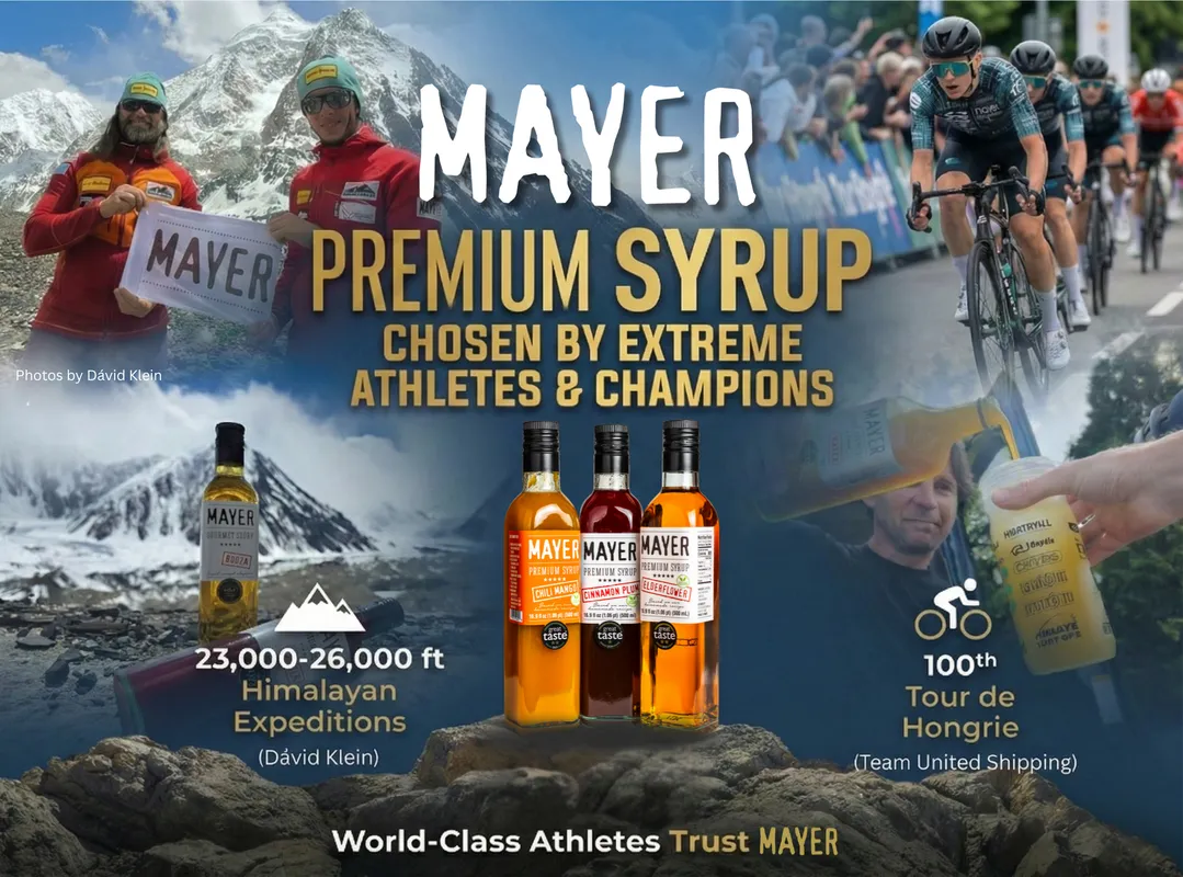 Mayer Premium Sour Cherry Syrup - Award Winner - Handcrafted (500 ml)