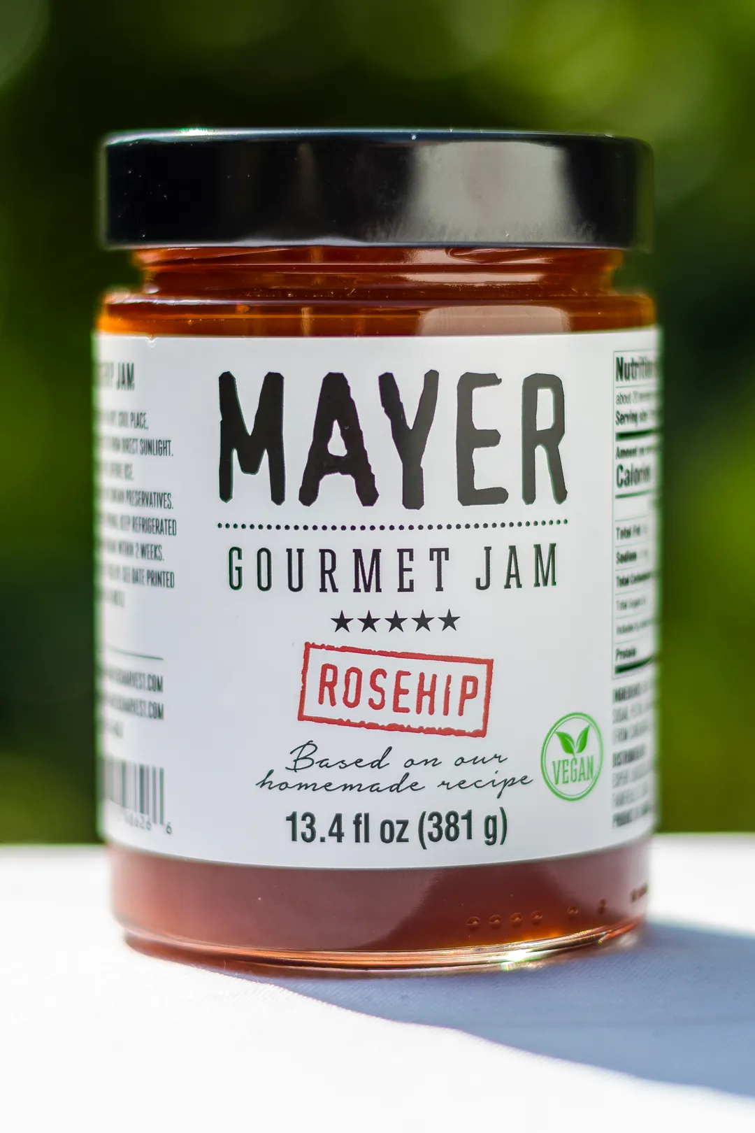 Mayer Premium Handcrafted Rosehip Jam 13.4 fl oz (0.84 pt) (381 g)