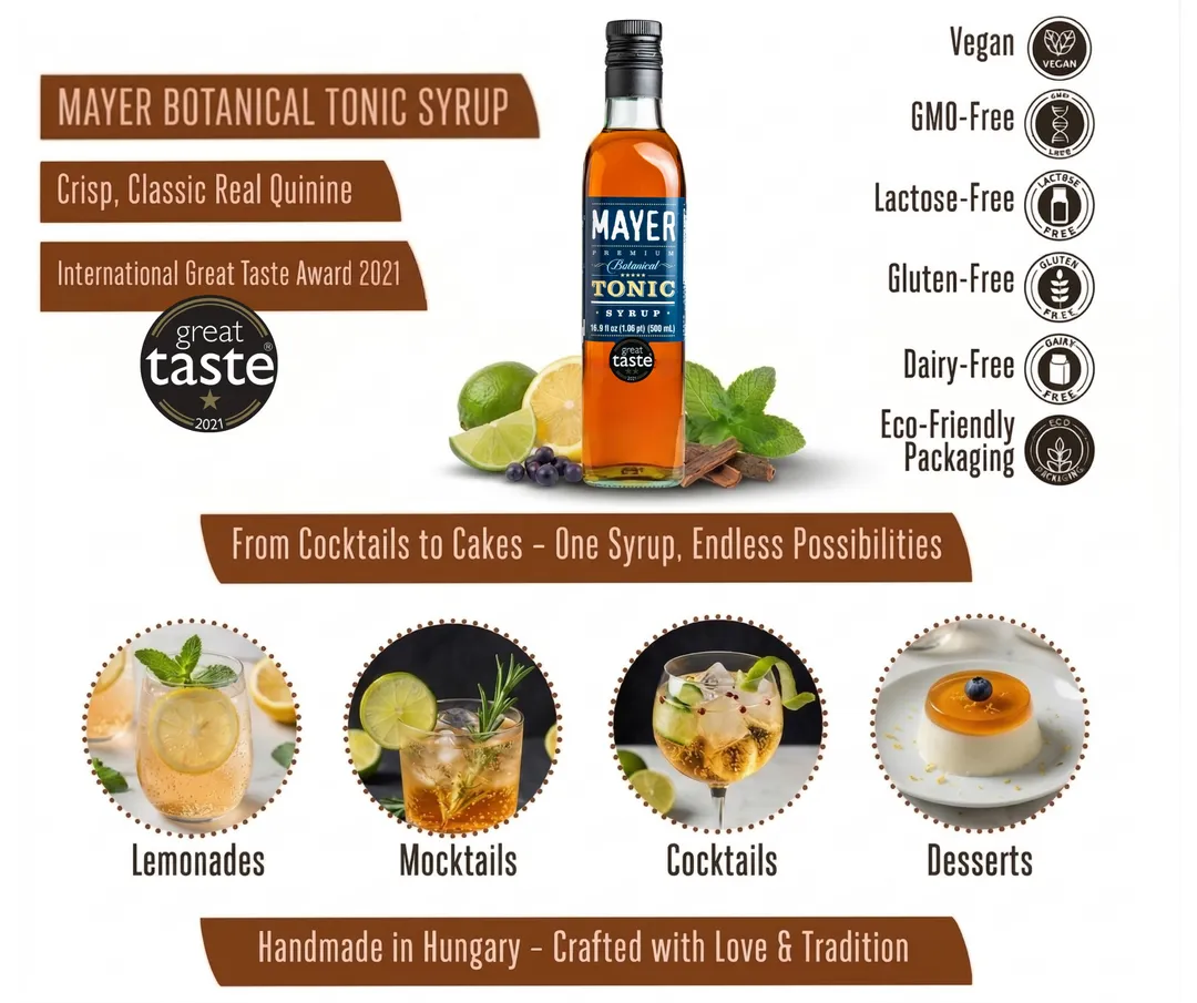 Mayer Premium Hungarian Botanical Tonic Syrup