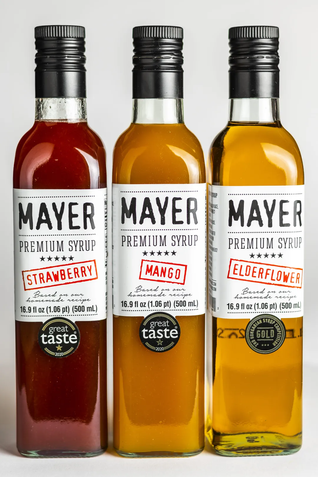 Mayer Premium Mango syrup - Award-Winner, Handcrafted (500 ml)