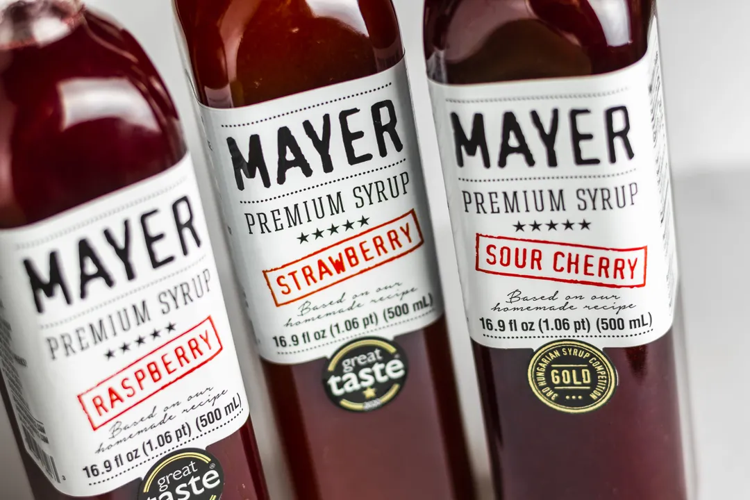 Mayer Premium Sour Cherry Syrup - Award Winner - Handcrafted (500 ml)