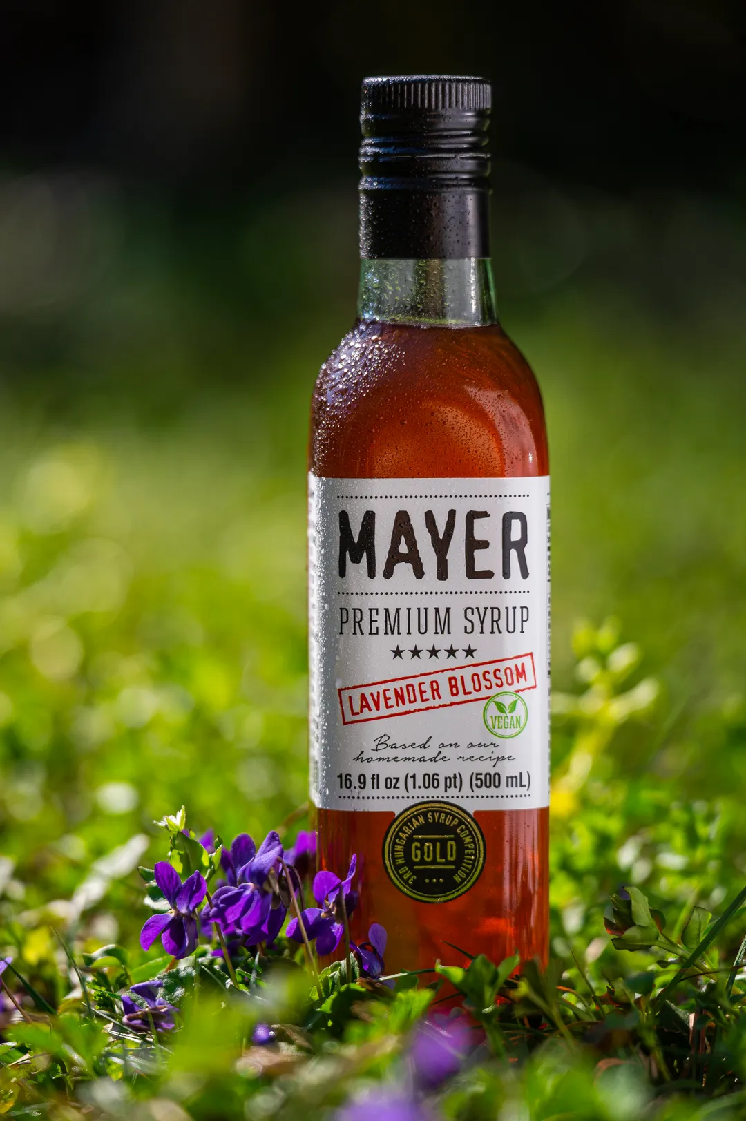 Mayer Premium Hungarian Lavender Blossom Syrup
