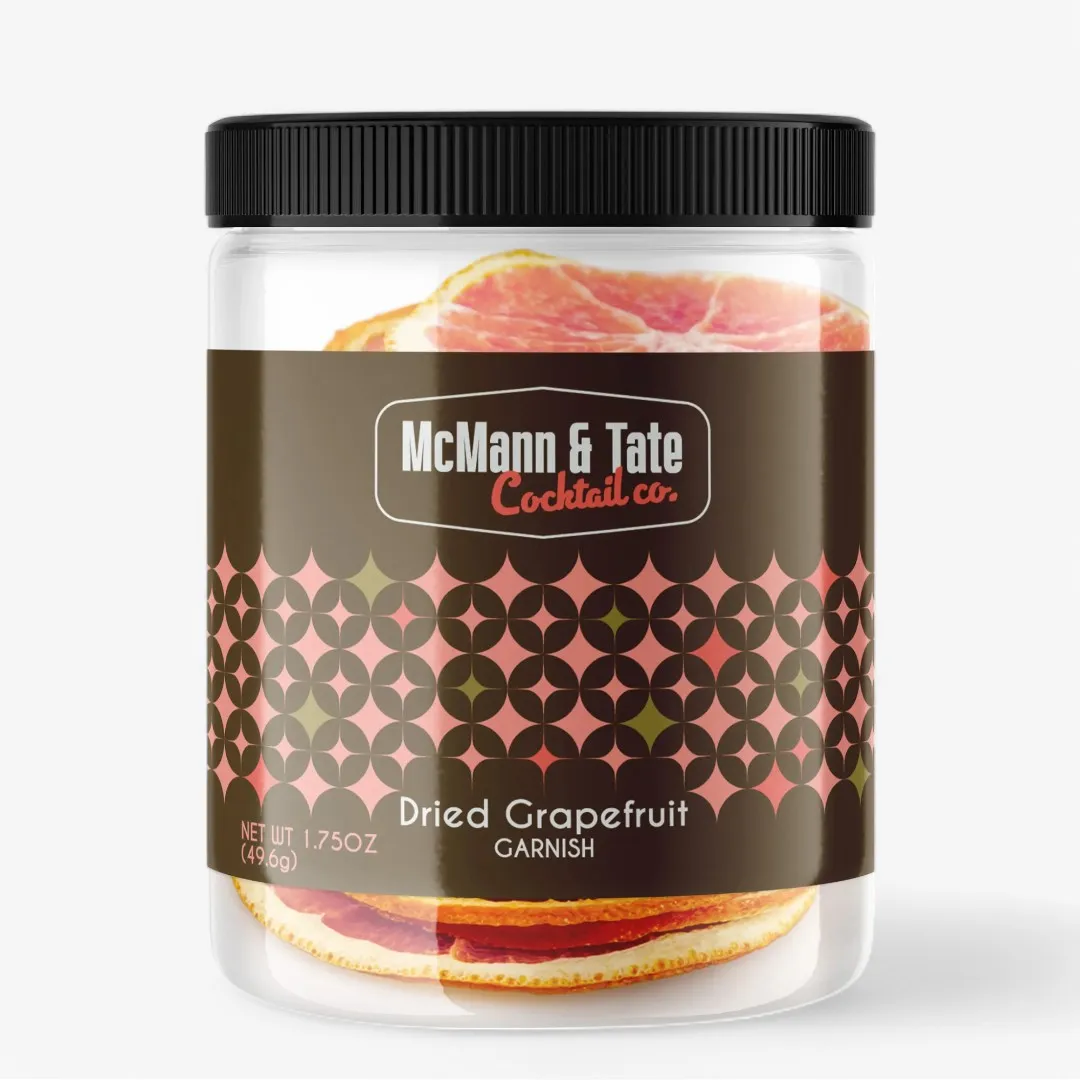 Dried Grapefruit Garnishes