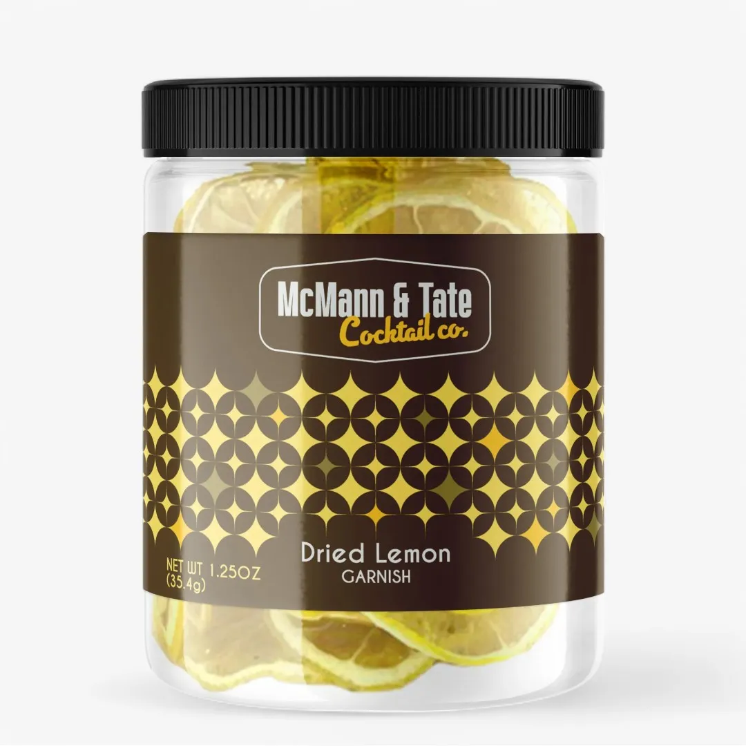 Dried Lemon Garnishes
