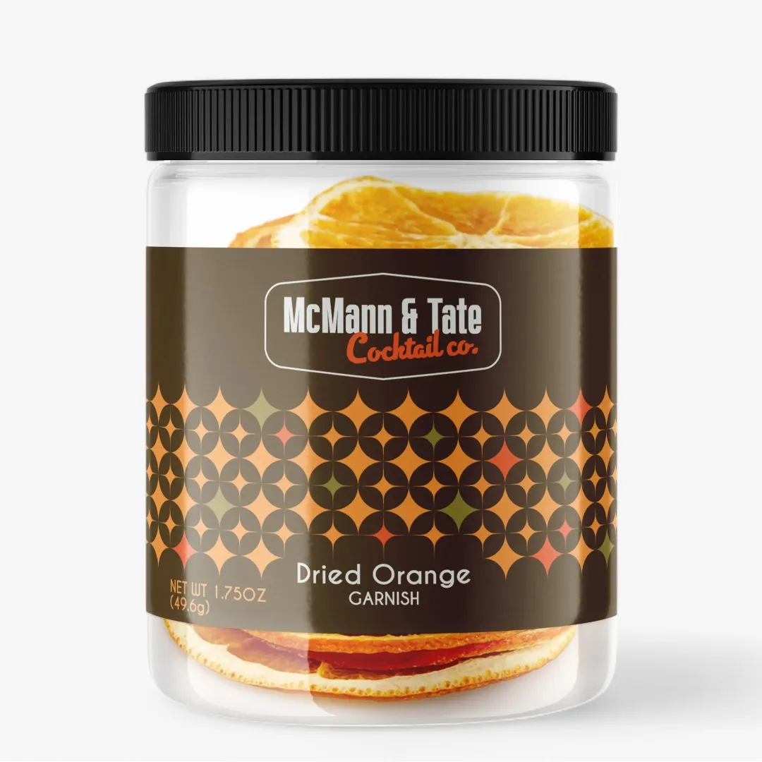 Dried Orange Garnishes