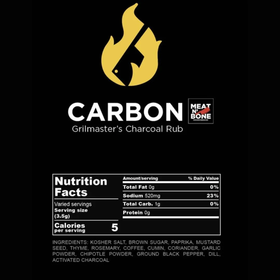 "Carbon" Grillmaster's Rub