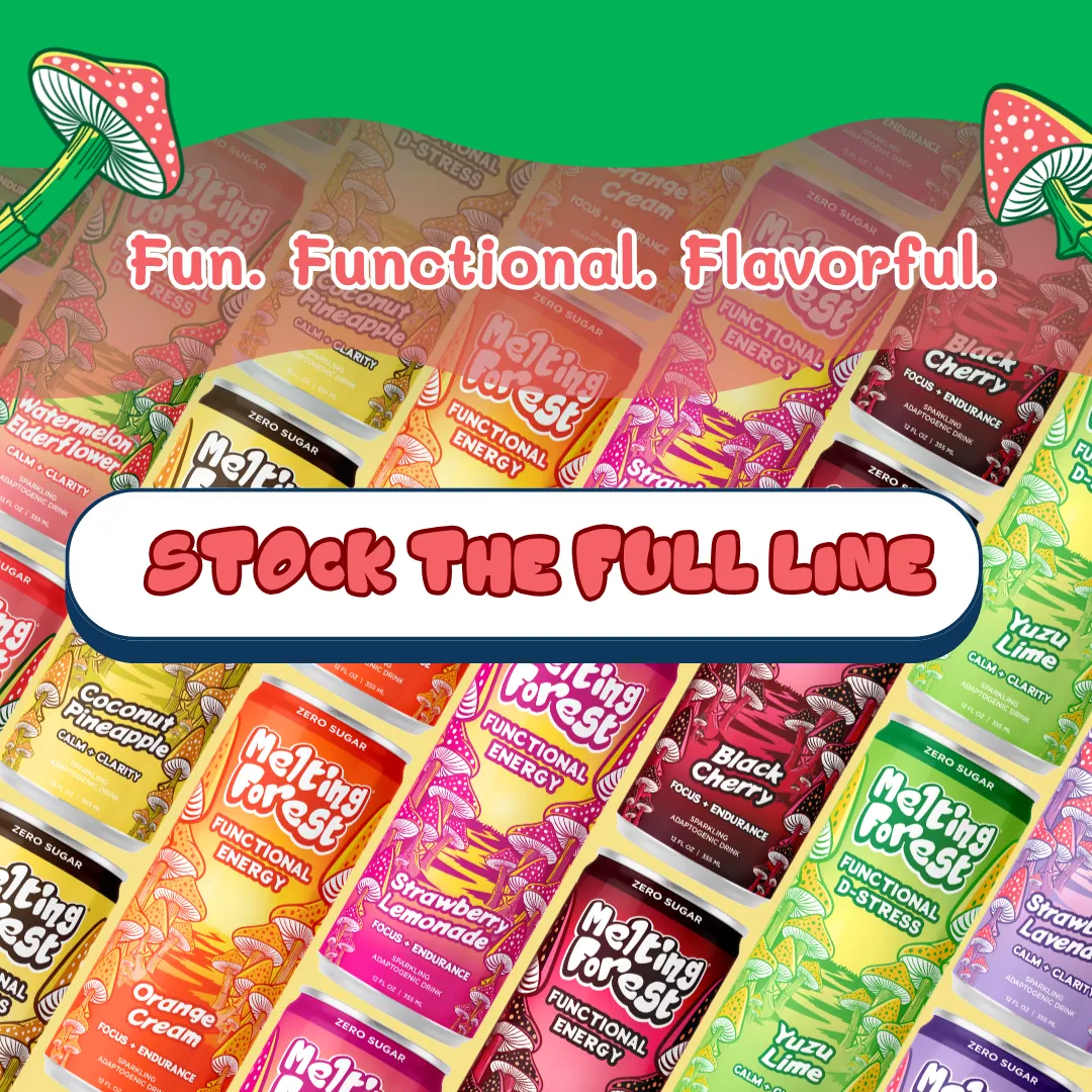 Melting Forest Energy Sparkling Water – Mango Guava